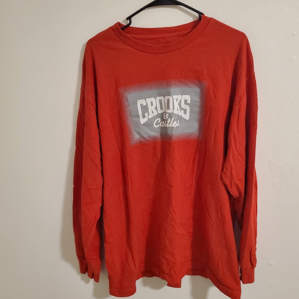 Crooks & Castles Longsleeve Tee Shirt Size XL